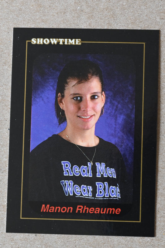 1993 Showtime Magazine Promos #NNO Manon Rheaume