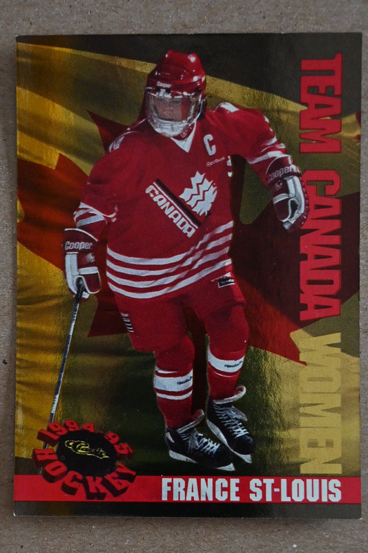 1994-95 Classic - Women of Hockey #W02 France St. Louis