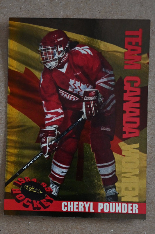 1994-95 Classic - Women of Hockey #W03 Cheryl Pounder