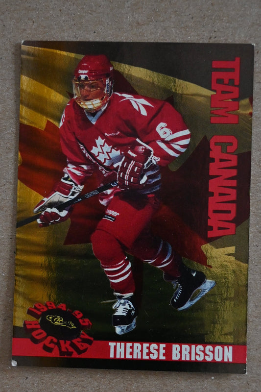 1994-95 Classic - Women of Hockey #W04 Therese Brisson