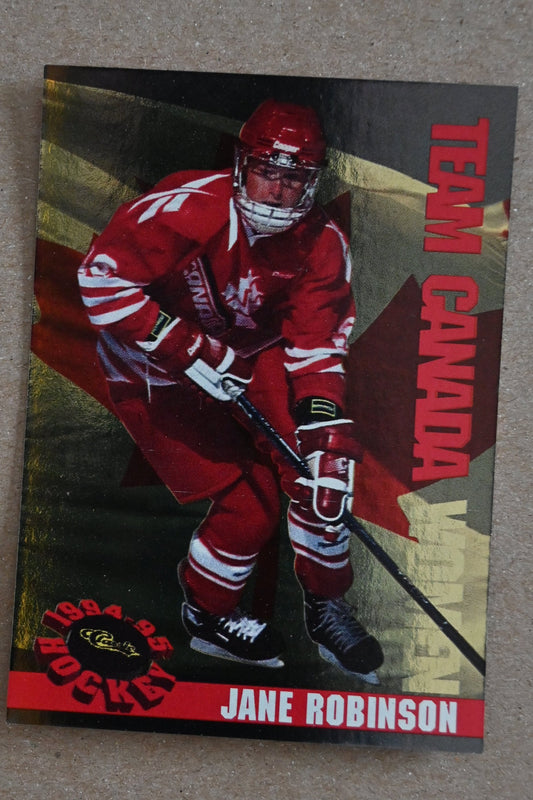 1994-95 Classic - Women of Hockey #W08 Jane Robinson
