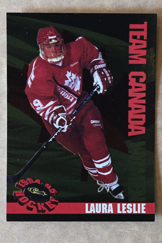 1994-95 Classic - Women of Hockey #W11 Laura Leslie