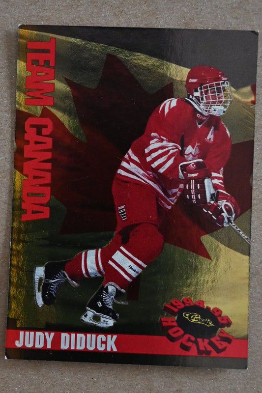 1994-95 Classic - Women of Hockey #W12 Judy Diduck