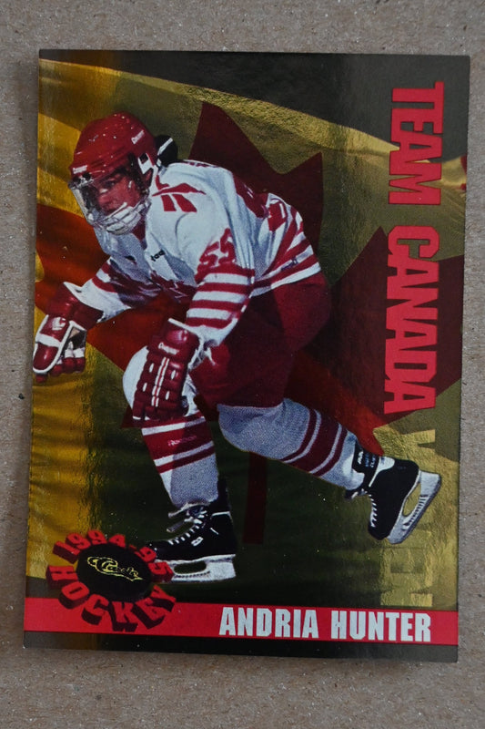 1994-95 Classic - Women of Hockey #W17 Andria Hunter