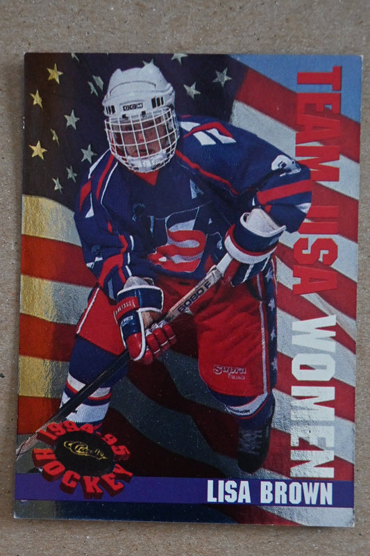 1994-95 Classic - Women of Hockey #W24 Lisa Brown