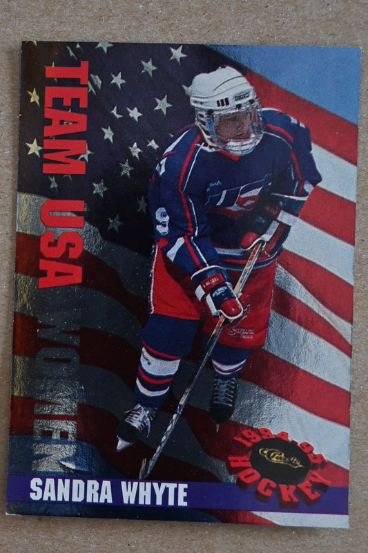 1994-95 Classic - Women of Hockey #W30 Sandra Whyte