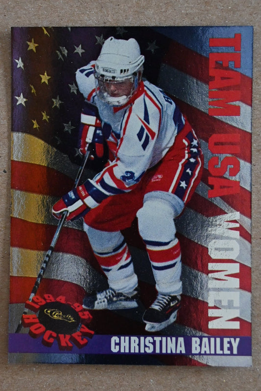 1994-95 Classic - Women of Hockey #W38 Christina Bailey